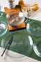 Hermia Set de Servir Pasteles Ophio 7 de Vidrio Transparente